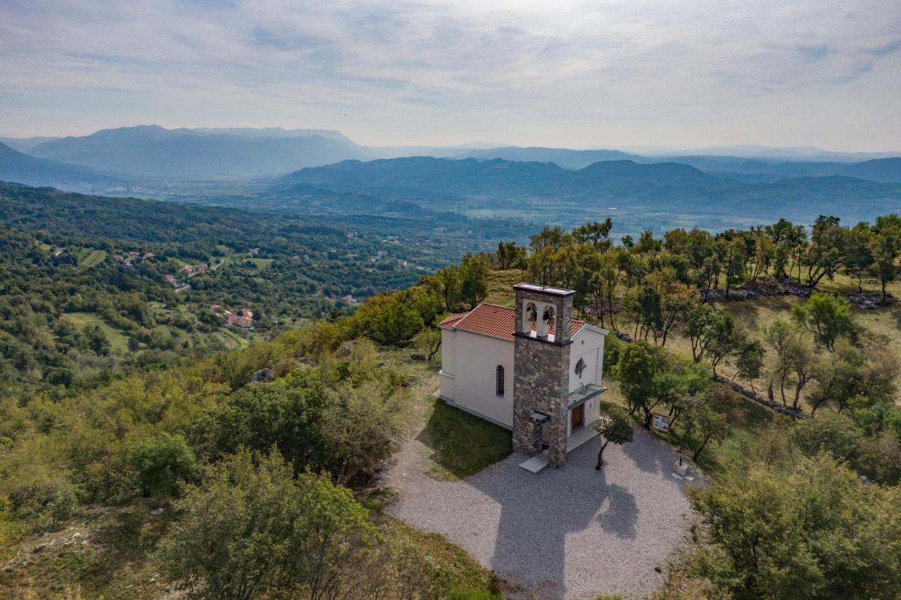 Ferienwohnung Panorama Glamping Vipavska Dolina Dobravlje Exterior foto