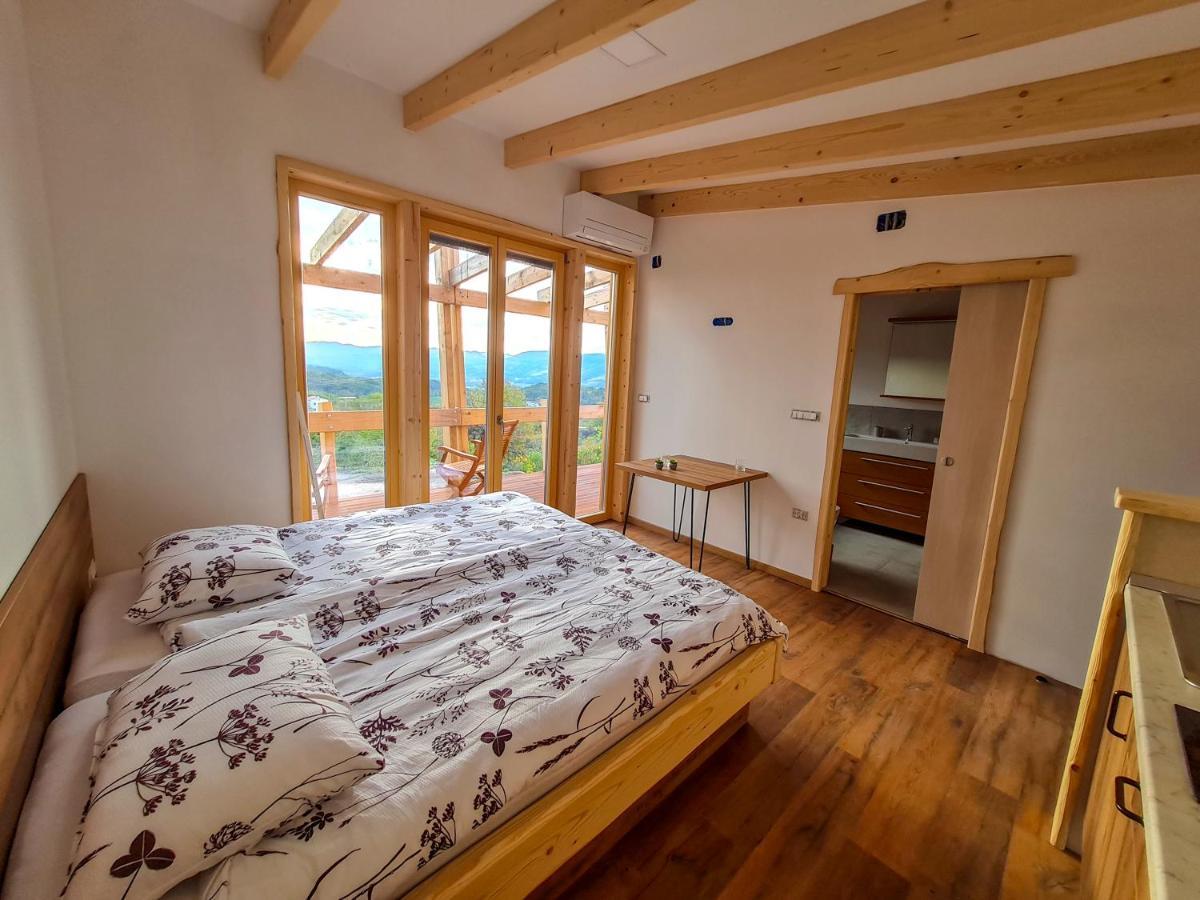 Ferienwohnung Panorama Glamping Vipavska Dolina Dobravlje Exterior foto